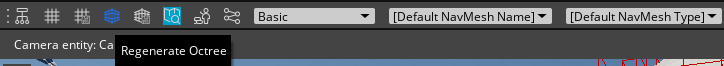 Regenerate Octree toolbar icon