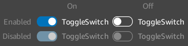 component toggle switch basic