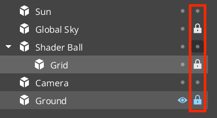 Lock entities in the Entity Outliner so that that can&rsquo;t be selected in the viewport.