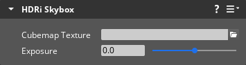 HDRi Skybox interface