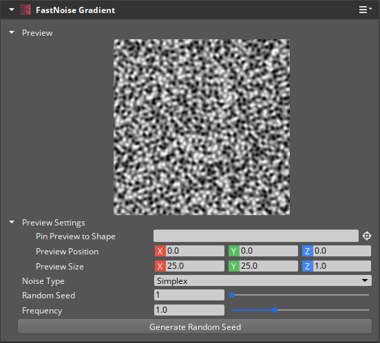 FastNoise simplex gradient properties