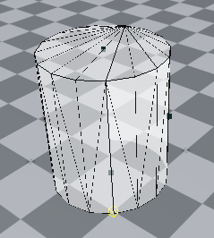 PhysX Primitive Collider component mode cylinder resize manipulator