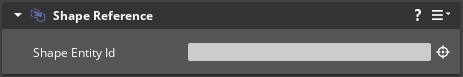 Shape Reference component properties