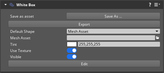 Mesh Asset