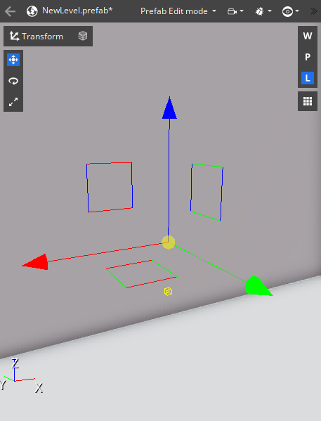 Image of the translation manipulator with the linear, planar, and surface manipulator highlighted