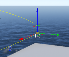 spline tool tension different line