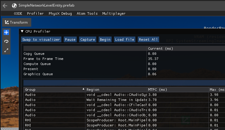 ImGui Menus in Viewport