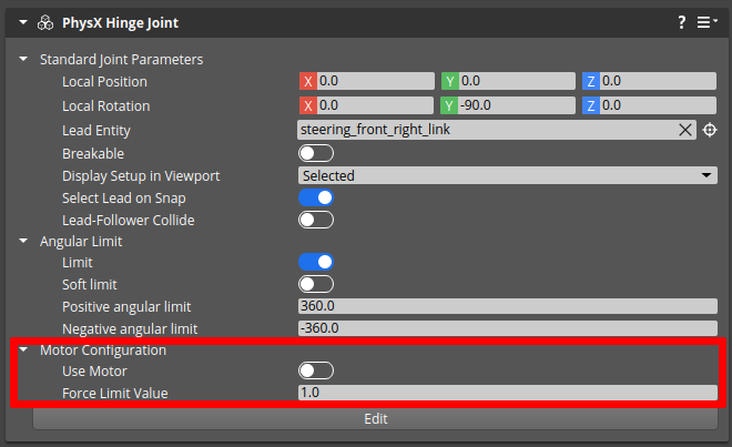 PhysX Joint