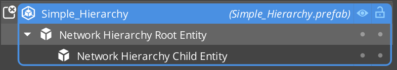 Simple Hierarchy Prefab