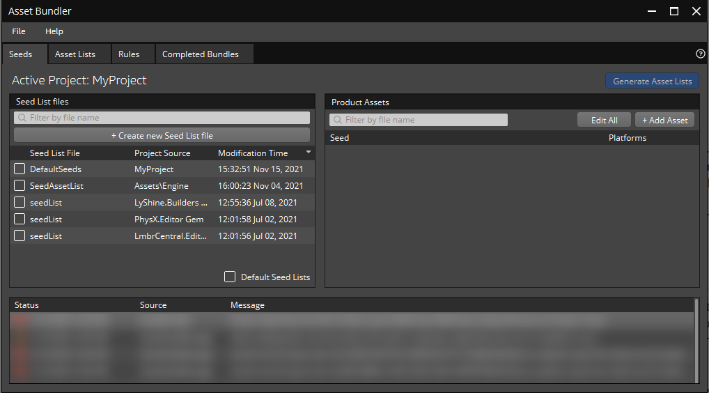 An annotated image of O3DE editor's user interface.